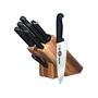 Forschner Knives 48891 Eight Piece Kitchen Cutlery Block Set w/Black Fibrox Handle Forschner Knives 48891 Eight Piece Kitchen Cutlery Block Set w/Black Fibrox Handle