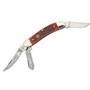 Hen & Rooster Knives 283RPBLCUT Little Cuttin Horse Sowbelly Stockman Knife w/Red Pick Bone Handles Hen & Rooster Knives 283RPBLCUT Little Cuttin Horse Sowbelly Stockman Knife w/Red Pick Bone Handles