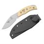 Tops Knives 262WH Cheetah Fixed Blade Knife with Antique White Micarta Handles & Kydex Sheath Tops Knives 262WH Cheetah Fixed Blade Knife with Antique White Micarta Handles & Kydex Sheath