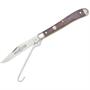Queen Knives 24BEMB Bird Hook Slim Trapper Pocket Knife with Birdseye Maple Handles Queen Knives 24BEMB Bird Hook Slim Trapper Pocket Knife with Birdseye Maple Handles