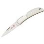 Al Mar Knives 1002WM Hawk Lockback Knife with White Micarta Handles Al Mar Knives 1002WM Hawk Lockback Knife with White Micarta Handles