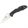 Spyderco Knives 11PSGRE Part Serrated Delica 4 ZDP Lockback Knife with Dark Green Handles Spyderco Knives 11PSGRE Part Serrated Delica 4 ZDP Lockback Knife with Dark Green Handles