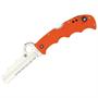 Spyderco Knives 79PSOR Assist Opening Lockback KNife with Carbide Tip & Orange Handles Spyderco Knives 79PSOR Assist Opening Lockback KNife with Carbide Tip & Orange Handles