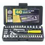 Great Neck PSO40 40 Piece 1/4-Inch and 3/8-Inch Drive Socket Set Great Neck PSO40 40 Piece 1/4-Inch and 3/8-Inch Drive Socket Set