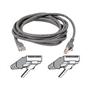 Belkin A3L791-S 50-Foot RJ45 CAT 5e Snagless Molded Patch Cable (Gray) Belkin A3L791-S 50-Foot RJ45 CAT 5e Snagless Molded Patch Cable (Gray)
