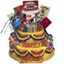 Happy Birthday Cake Gift Tote - Gourmet Food Gift Basket