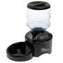 Petmate LeBistro Portion-Control Automatic Pet Feeder, Black, 4.2 Pounds