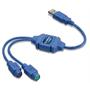 TRENDnet USB to PS/2 Converter TU-PS2 (Blue)