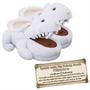 Toy Vault Rabbit with Big Pty Teeth Slippers Toy Vault Rabbit with Big Pty Teeth Slippers