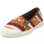 Bc Footwear Women's Rise N' Shine Sweater Step In Loafer,Brown,8 M US