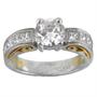 Tacori Platinum 1ct TDW Diamond Engagement Ring