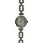 Betsey Johnson Women's Silver Stone Watch