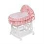 Portable 2-in-1 Pink Waffle Baby Bassinet Portable 2-in-1 Pink Waffle Baby Bassinet