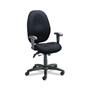 Global Malaga Series High-Back Chair, Gray Global Malaga Series High-Back Chair, Gray