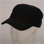 Flat Top Army Cap-Black W32S38E Flat Top Army Cap-Black W32S38E
