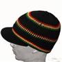 Rasta Beanie Visor-Black RGY W27S21C Rasta Beanie Visor-Black RGY W27S21C
