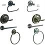 Round 4-piece Bath Accessory Set Round 4-piece Bath Accessory Set