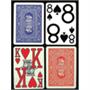 Copag Poker Cards Blue/Red, Magnum Index, PVC Plastic, Model# 10-P8820M Copag Poker Cards Blue/Red, Magnum Index, PVC Plastic, Model# 10-P8820M