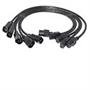 Power Cord Kit, 10A, 100-230V, IEC 320 C13 to IEC 320 C14, 2ft (5-Pack) Power Cord Kit, 10A, 100-230V, IEC 320 C13 to IEC 320 C14, 2ft (5-Pack)