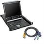 8-Port LCD Console KVM with (4) 6ft and (4)10ft PS/2 Cables 8-Port LCD Console KVM with (4) 6ft and (4)10ft PS/2 Cables