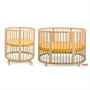 Stokke Sleepi MiniCrib System I w Mattresses - Natural Stokke Sleepi MiniCrib System I w Mattresses - Natural