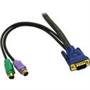 C2G Ultima 3-in-1 VGA Desktop Extension Cable - 10ft - Charcoal C2G Ultima 3-in-1 VGA Desktop Extension Cable - 10ft - Charcoal