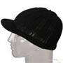 Rasta Plain Beanies Visor (04)-Black W27S22D Rasta Plain Beanies Visor (04)-Black W27S22D
