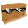 OFM 55150-MAPLE & SILVER Back Privacy Panel for Model 55103 - Maple & Silver OFM 55150-MAPLE & SILVER Back Privacy Panel for Model 55103 - Maple & Silver