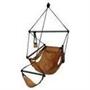 Original Hammock Hanging Air Chair - Color: Natural Tan, Dowels: Aluminum Original Hammock Hanging Air Chair - Color: Natural Tan, Dowels: Aluminum