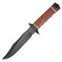 Sog Bowie Ii, Black Tiain Blade, Leather Handle, Leather Sog Bowie Ii, Black Tiain Blade, Leather Handle, Leather